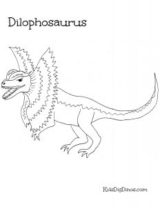 232x300 Dinosaur Coloring Pages