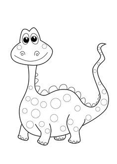 236x330 Funny Dinosaur Coloring Page For Kids, Printable Free Pyssel