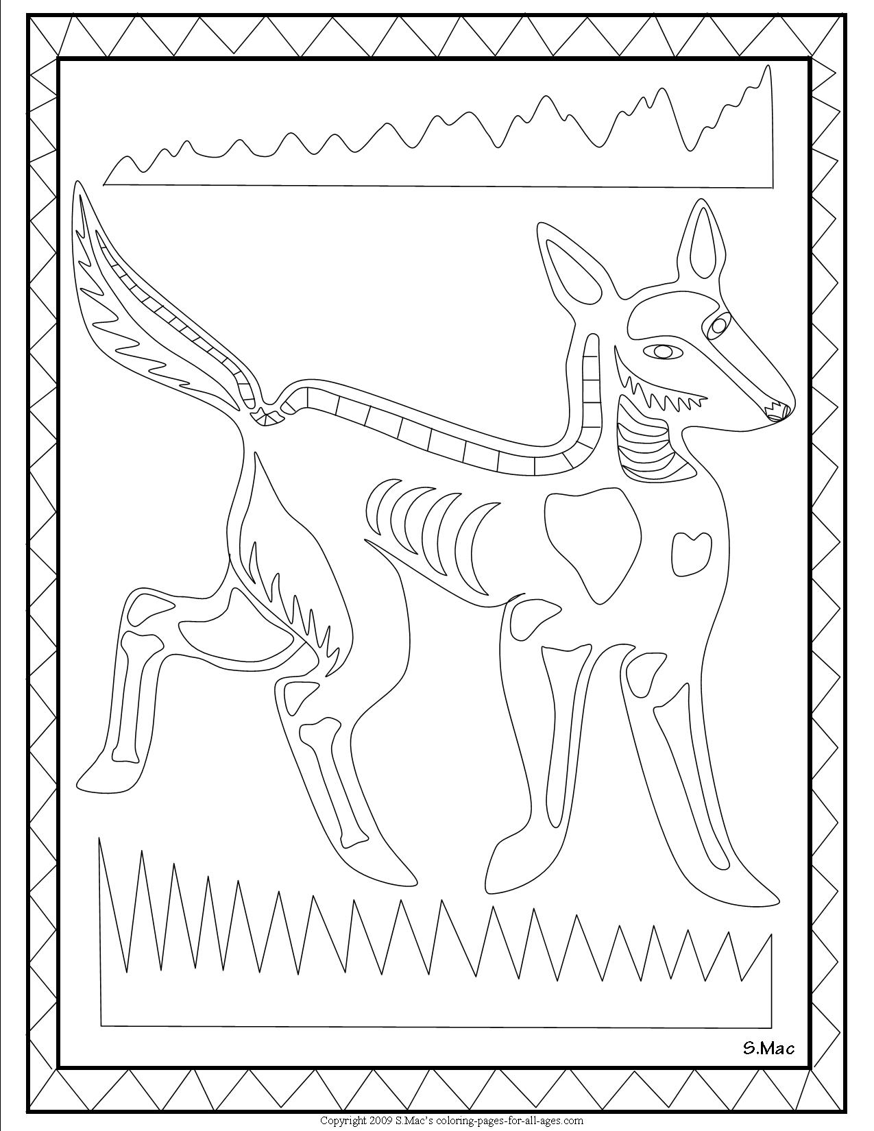 1275x1650 X Ray Art Coloring Pages S.mac's Place To Be
