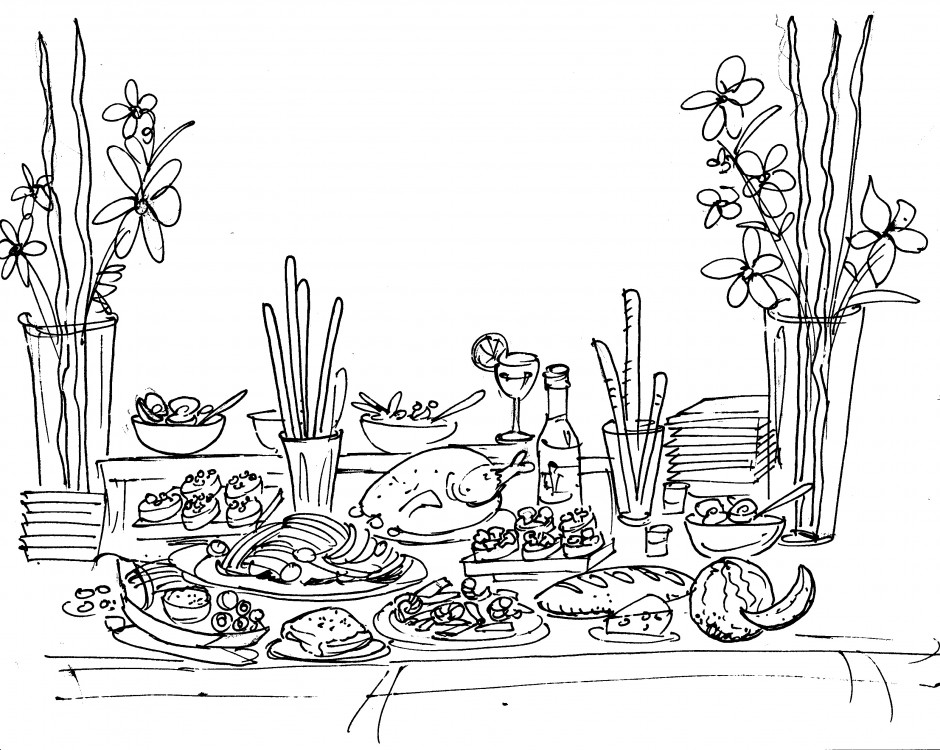 940x750 School Wide Pot Luck Dinner 2017