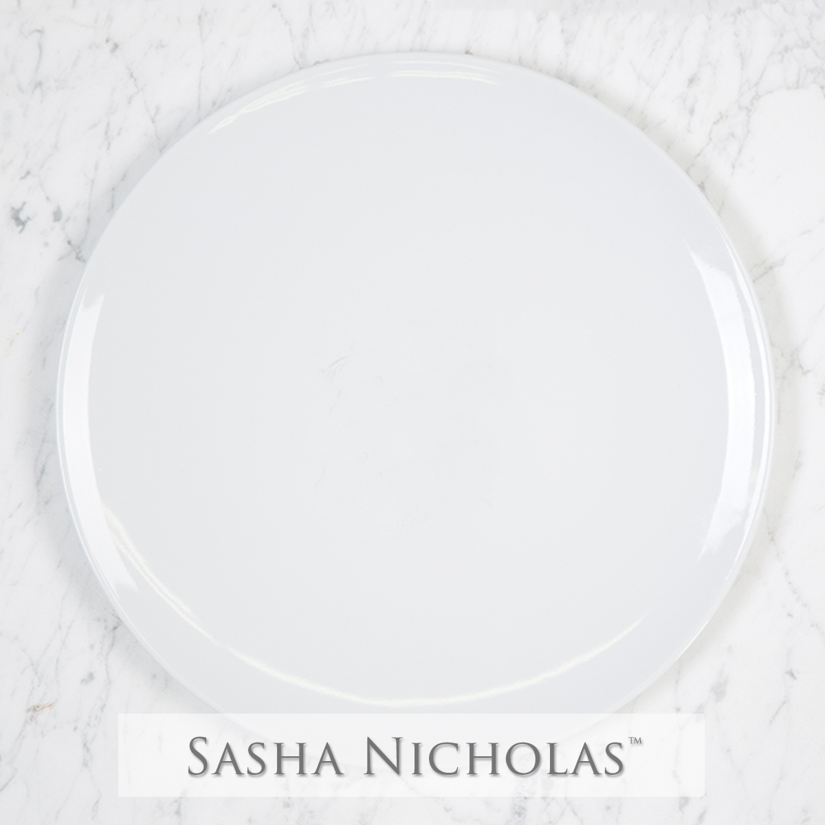 1200x1200 Imagine Dinner Plate With Fleur De Lis Crest