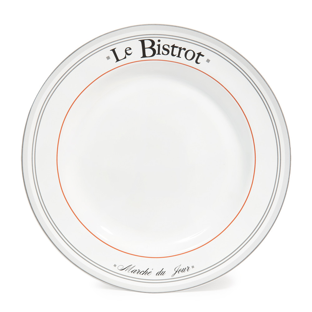 1000x1000 Earthenware Dinner Plate In White D 27cm Maisons Du Monde
