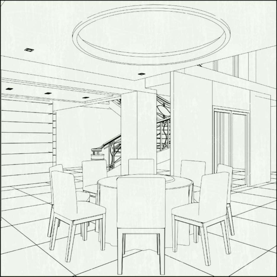 936x936 Clipart Of A Family Eating At Dinner Table Black And White Retro