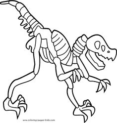 236x249 Printable Source Http Www Kids Dinosaurs Com Dinosaur Skeleton