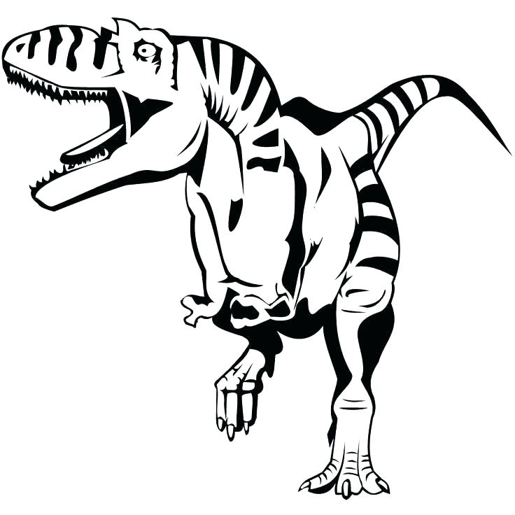 736x736 Free Coloring Pages Dinosaurs Scary Dinosaur Coloring Pages