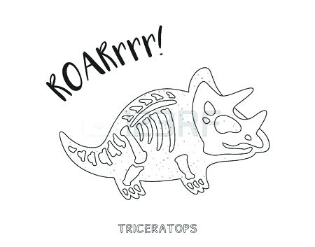 450x353 Fossil Coloring Pages Synthesis.site