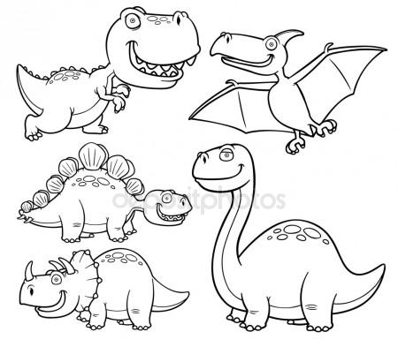 450x393 Cute Crocodile Or Dinosaur Waving Cartoon. Vector Character