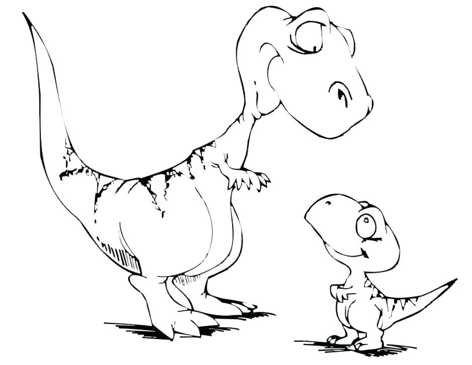 939x726 Dinosaur Drawings For Coloring Free Dinosaur Coloring Pages Good