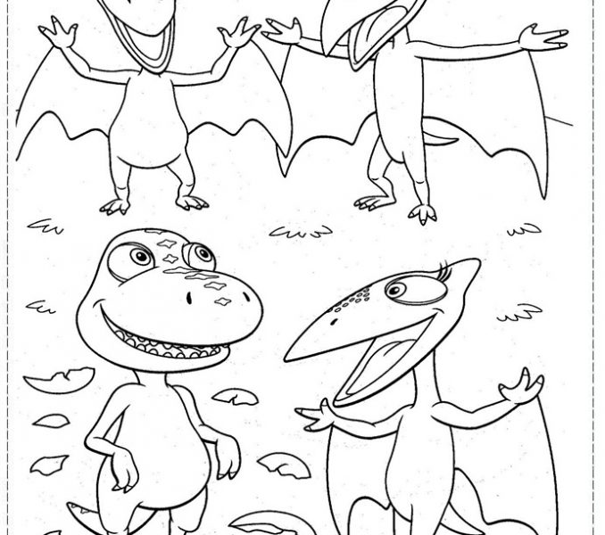 678x600 Dinosaur Train Coloring Book Cool Dinosaur Train Coloring Pages 49