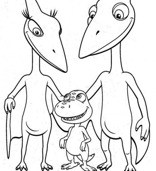 550x600 Dinosaur Train Coloring Book 231 Best Coloriages Images