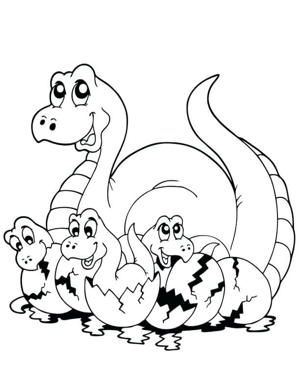 612x792 Dinosaur Coloring Books