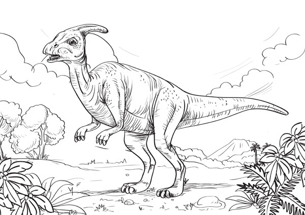 600x424 Kids' Fun Page Dinosaur Park Tenby