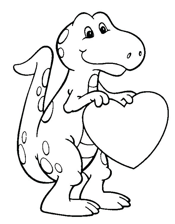 590x754 Dinosaurs For Kids Coloring Pages Joandco.co