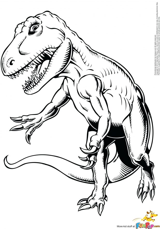 618x887 Stylist And Luxury Coloring Pages Draw A Dinosaur Drawing Page