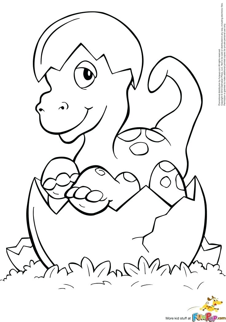 736x1048 Printable Baby Dinosaur Coloring Pages Enchanting Page