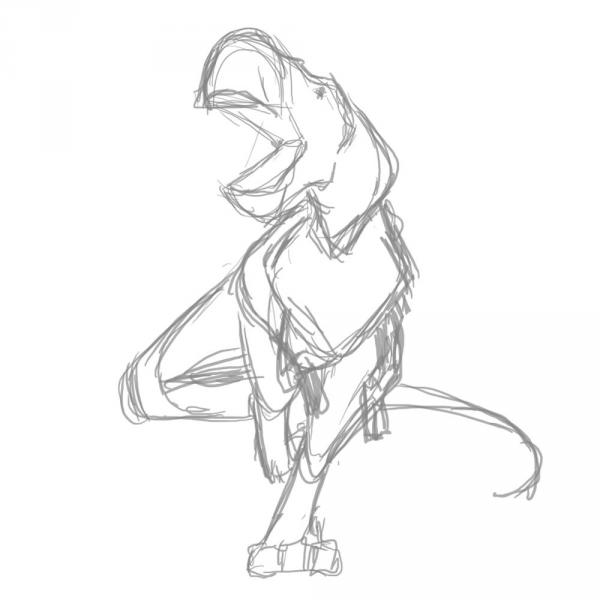 600x600 Drawn Dinosaur Children'S