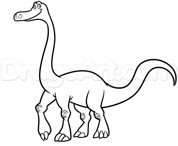 618x507 Adult Drawing Dinosaur Drawing Dinosaur Pictures For Kids. Drawing