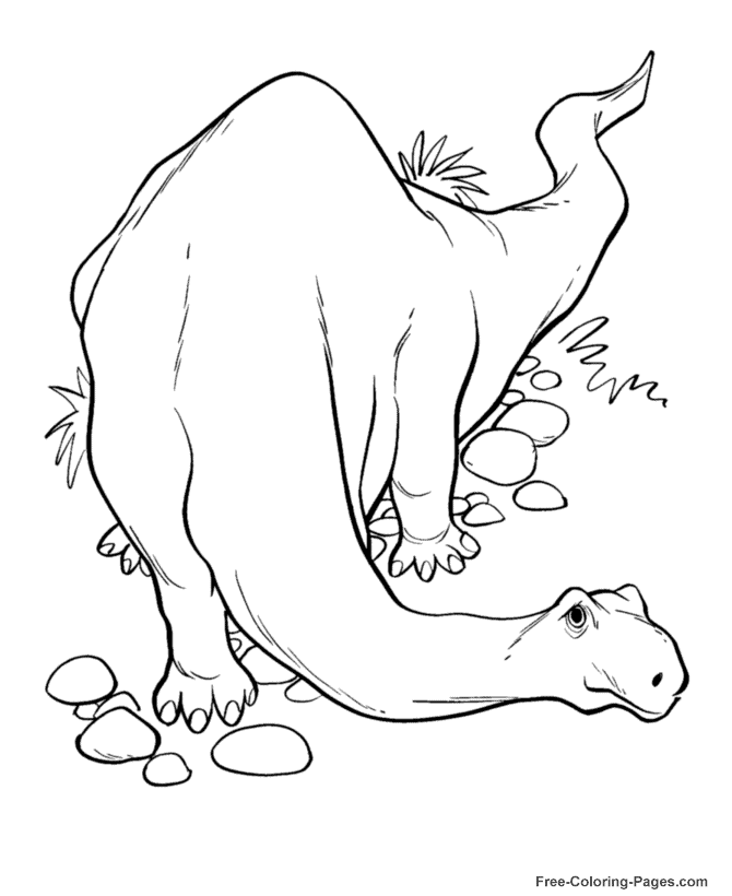 670x820 Dinosaur Coloring Pages