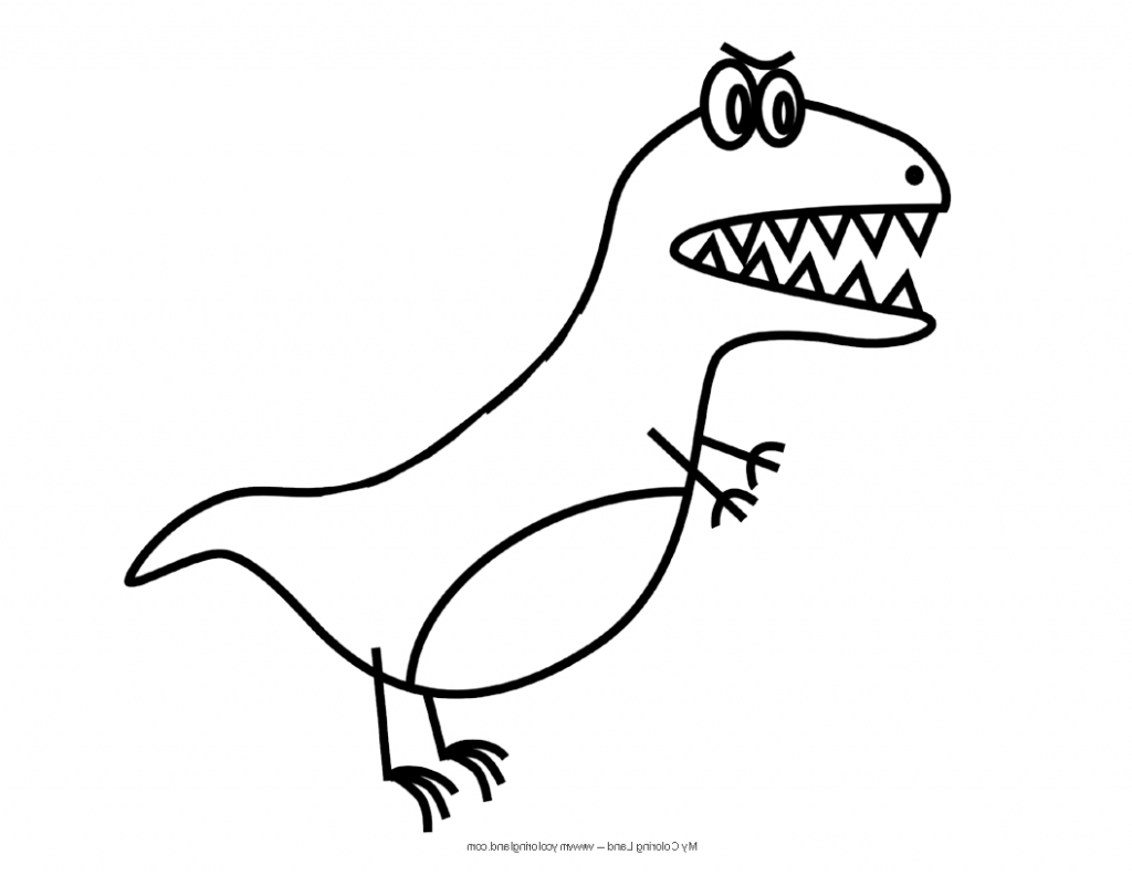 1024x791 Simple T Rex Drawing Simple T Rex Drawing