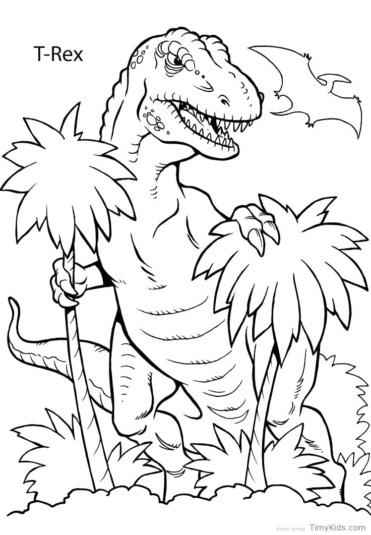 736x1061 Dinosaur Coloring Pages Coloring Pages Of Dinosaurs Drawing Kids