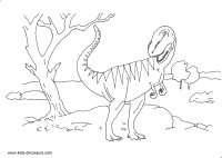 200x142 Dinosaur Coloring Sheet