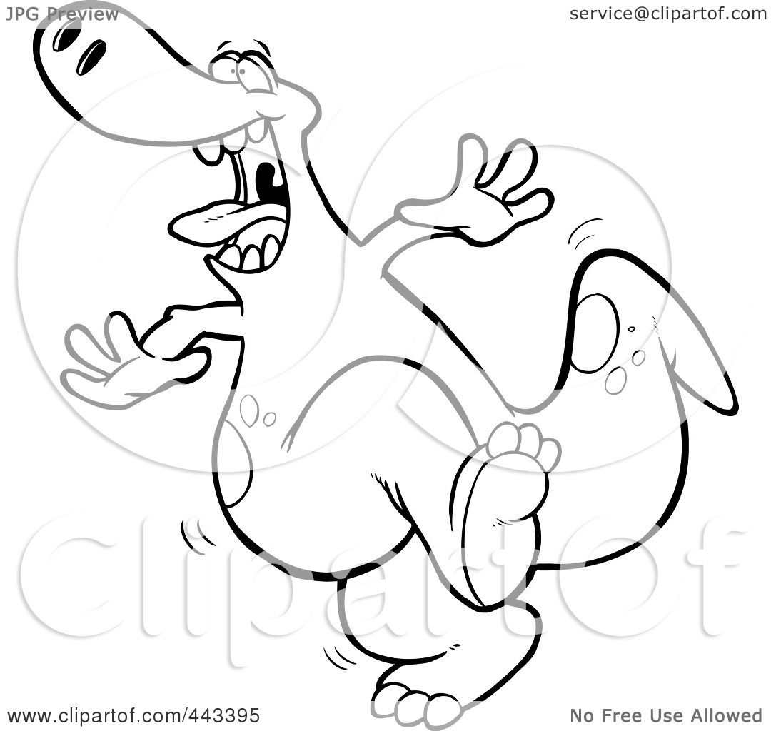 1080x1024 Royalty Free (Rf) Clip Art Illustration Of A Cartoon Black