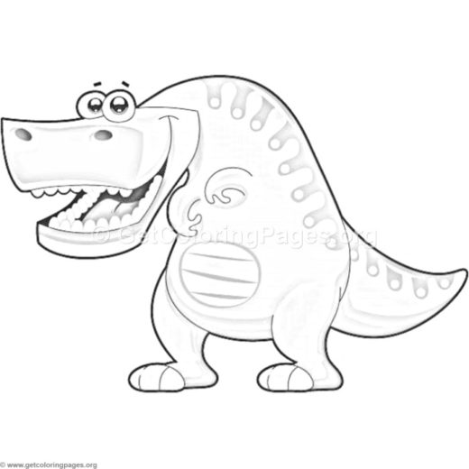 520x520 Cartoon Outline Pictures For Coloring