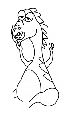 215x382 How To Draw A Raptor, Easy Step By Step Drawing Tutorial