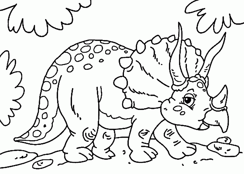 1024x730 Flower ~ Inspirational Dinosaurs Coloring Pages In Line Drawings