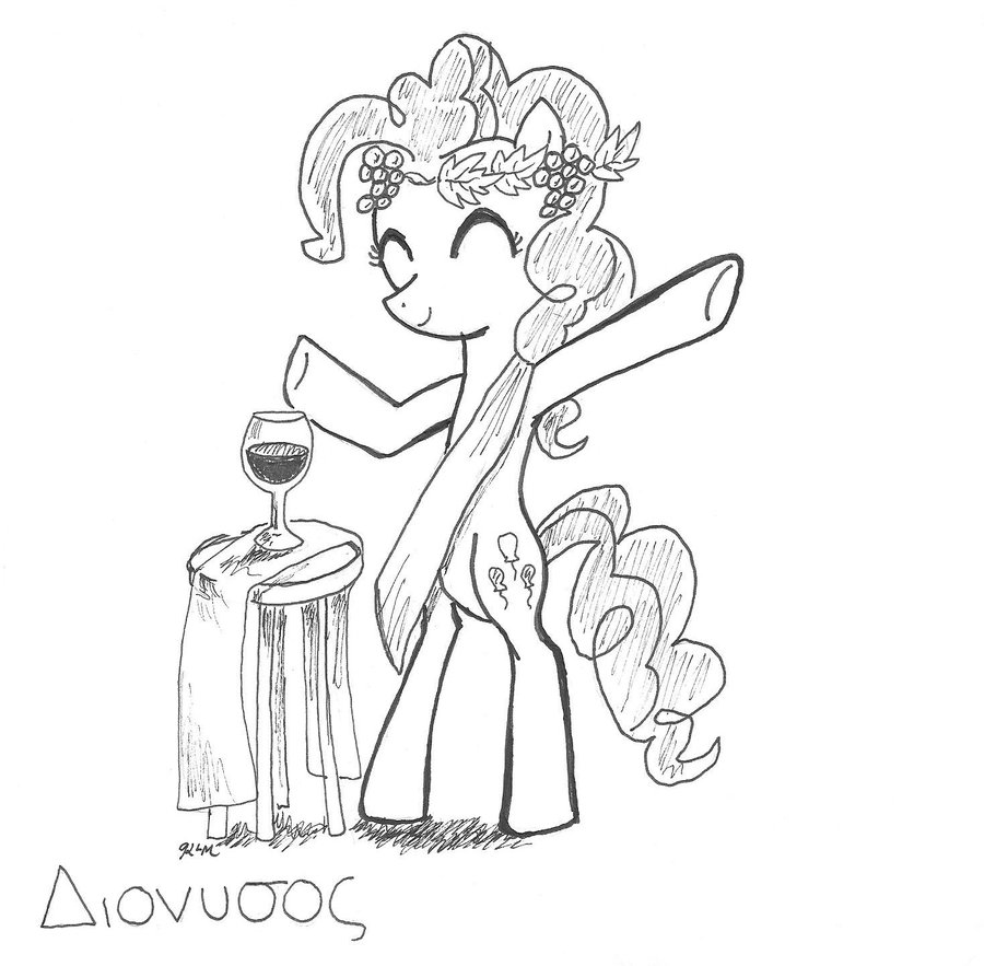 900x883 Dionysus Pinkie Pie By Catscratchpaper