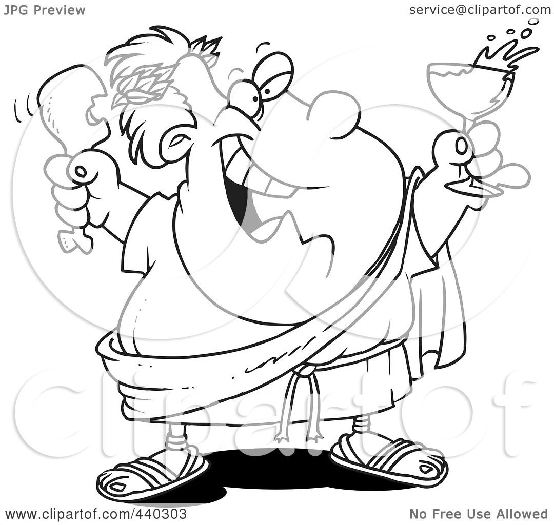 1080x1024 Royalty Free (Rf) Clip Art Illustration Of A Cartoon Black