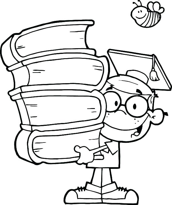 600x715 Best Of Graduation Coloring Pages Images Graduation Coloring Pages