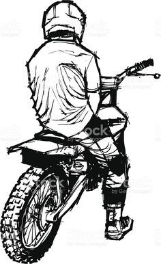 236x386 Dirt Bike Helmet Coloring Page Sketch Template Art