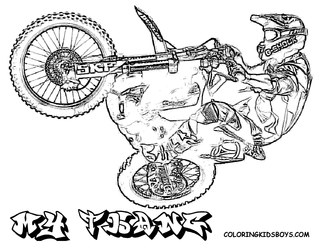 1056x816 Dirt Bike Coloring Pages Coloring Pages For Boys