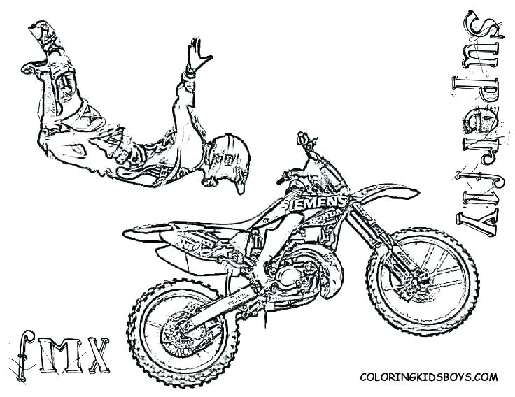 Dirt Bikes Drawing at GetDrawings | Free download