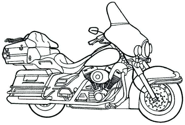 728x492 Honda Dirt Bike Coloring Pages How To Draw A Step 5 Color Sheets