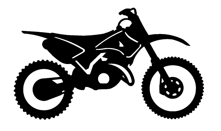 750x444 Dirt Bike Clipart