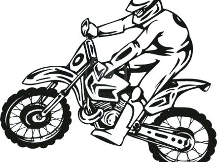 440x330 Dirt Bikes Coloring Pages Trend Dirt Bike Color Pages Best Of You