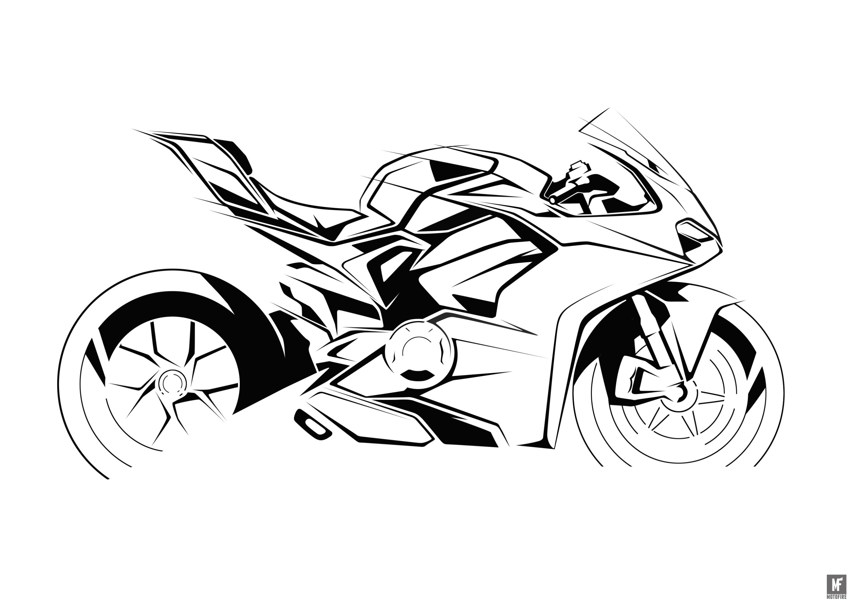 2800x1978 The Design Sketches For The Ducati Panigale V4 Are Stunning