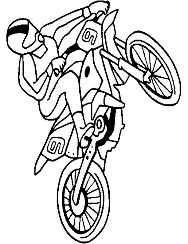 612x792 Dirt Bike To Print Free Coloring Pages On Art Coloring Pages
