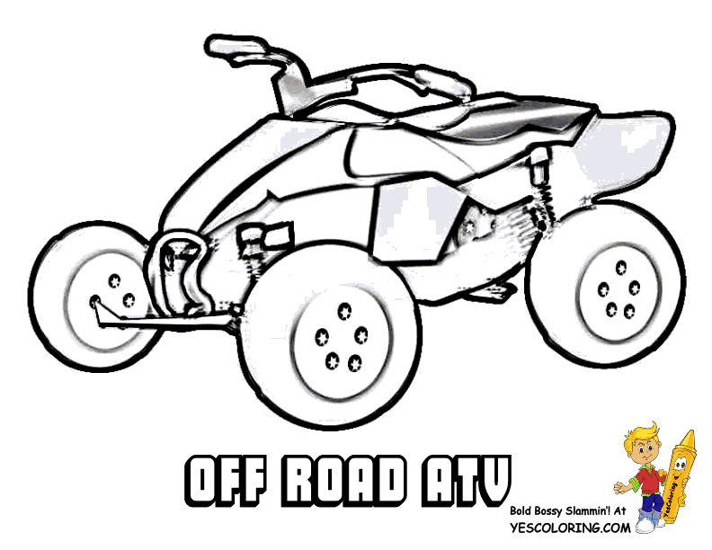 792x612 How To Draw A Four Wheeler