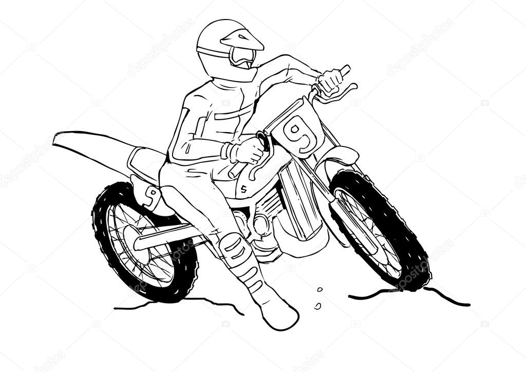 1024x724 Motocross Stock Vector Rudall30