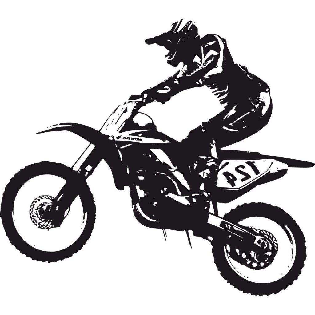 Dirtbike Drawing at GetDrawings | Free download