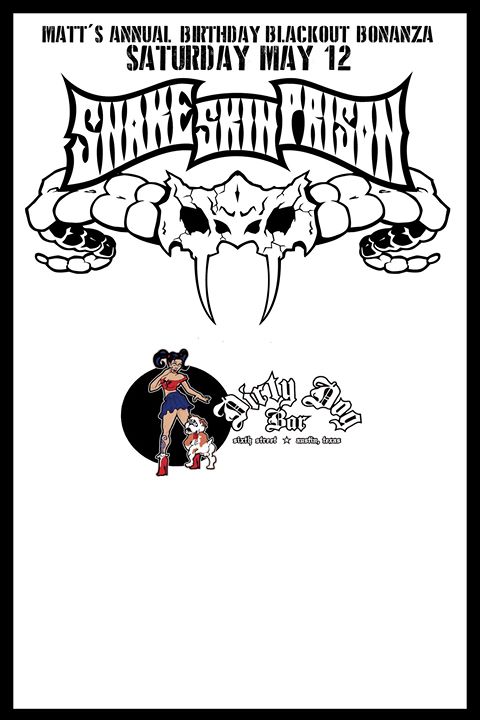 480x720 Annual Bday Show Dirty Dog Bar @ Dirty Dog Bar, Austin [From 12