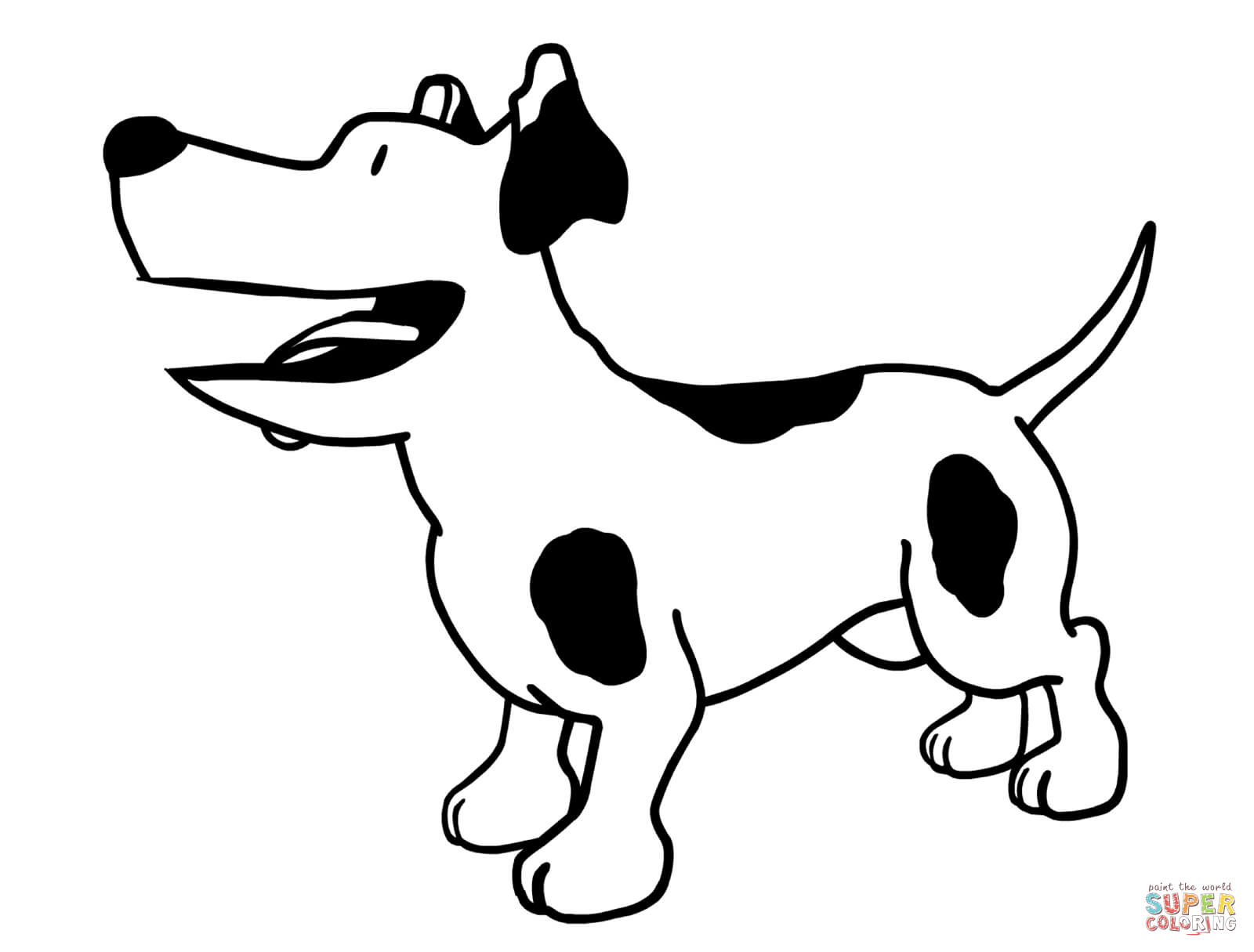 1600x1215 Olivia's Dog Perry Coloring Page Free Printable Coloring Pages