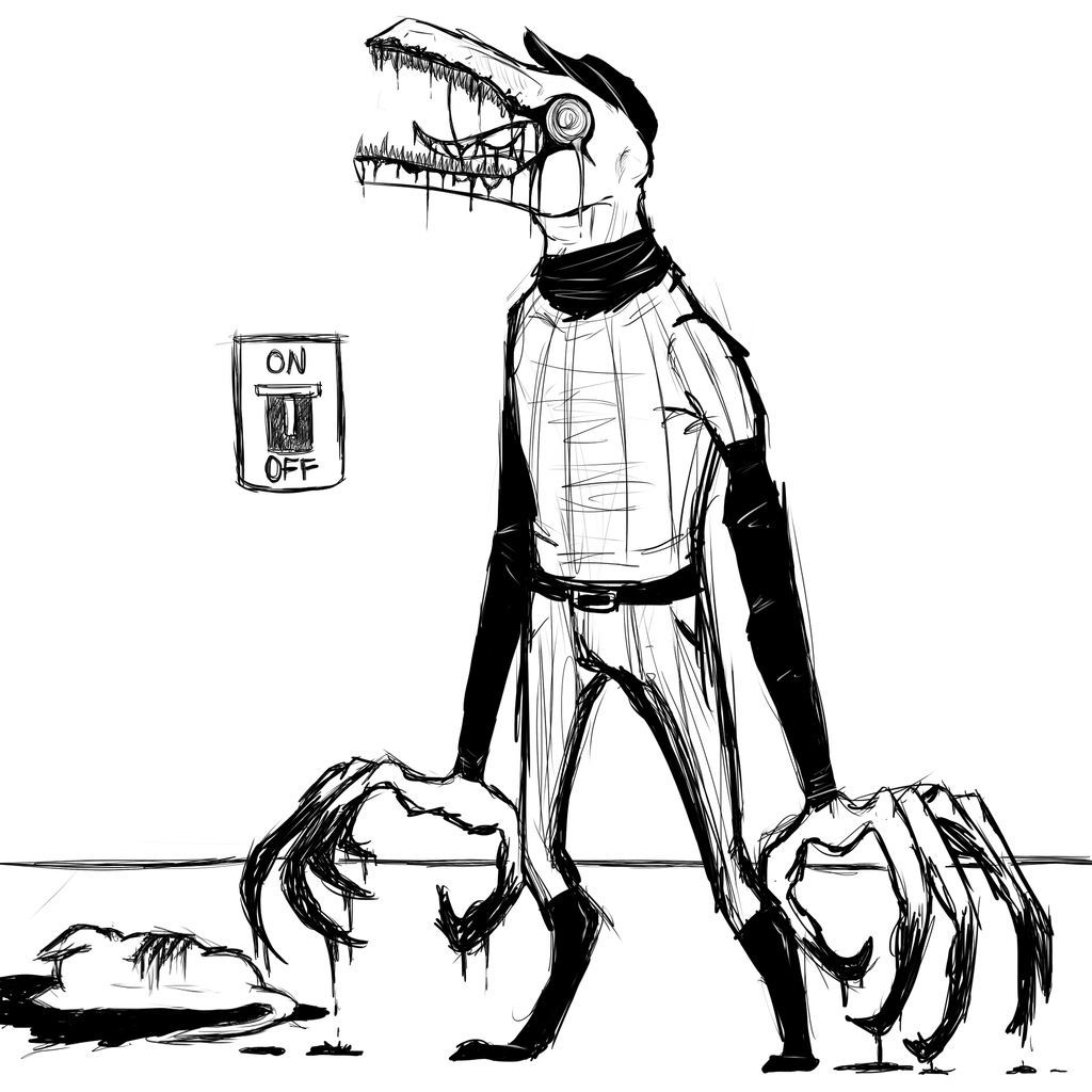 1024x1024 Sad Monster By Delirium Disease