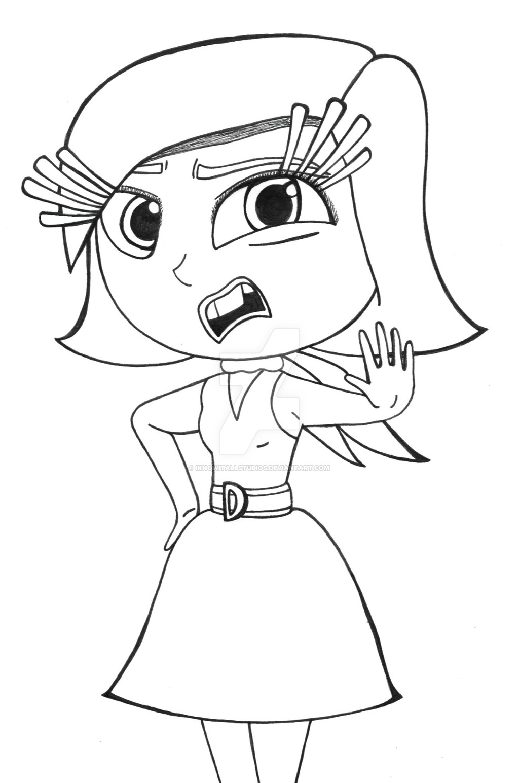 Disgust Inside Out Drawing at GetDrawings | Free download