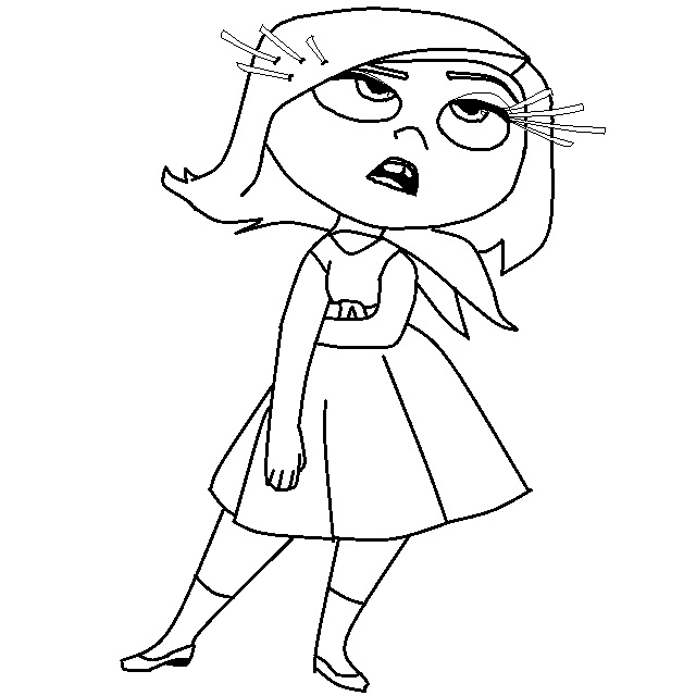 640x640 Inside Out Coloring Pages Disgust Anger Inside Out Coloring Pages