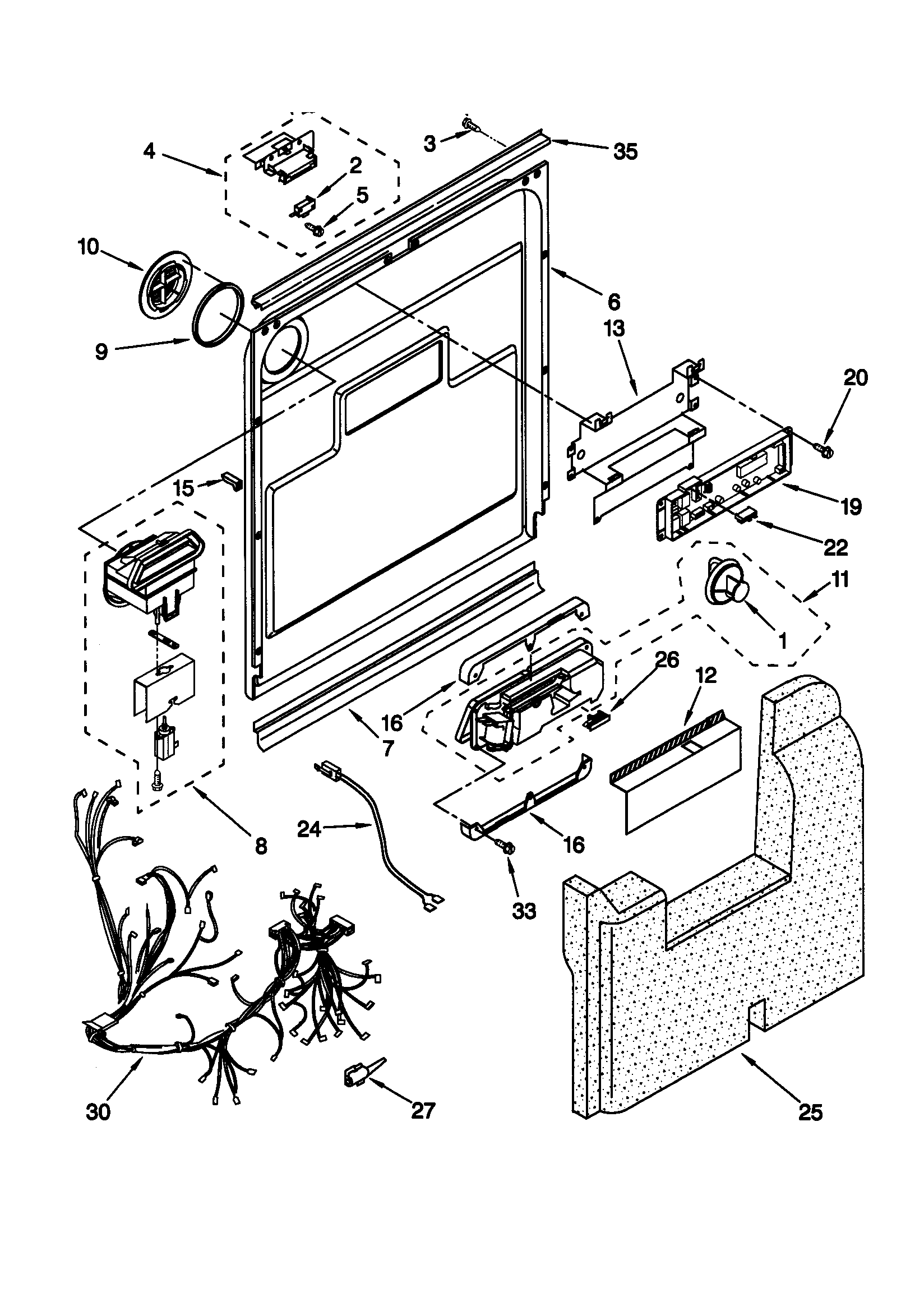 Dishwasher Drawing at GetDrawings.com | Free for personal ... ge nautilus dishwasher wiring diagram 