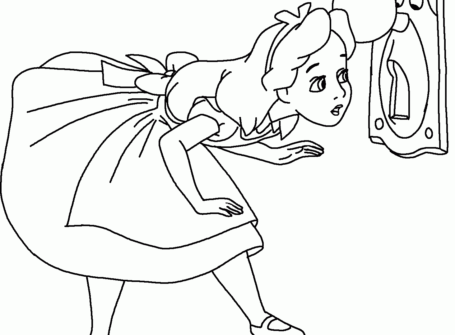 1463x1080 Excellent Alice In Wonderland Coloring Book Pages General Tea